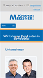 Mobile Screenshot of meissner-krane.de